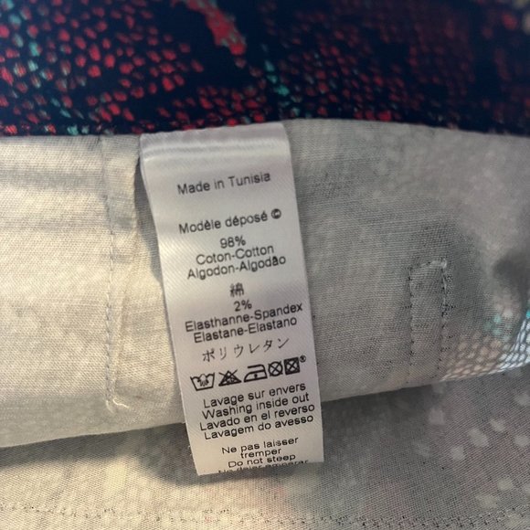 Kenzo Multicolor Abstract Print Skirt - Picture 9 of 9